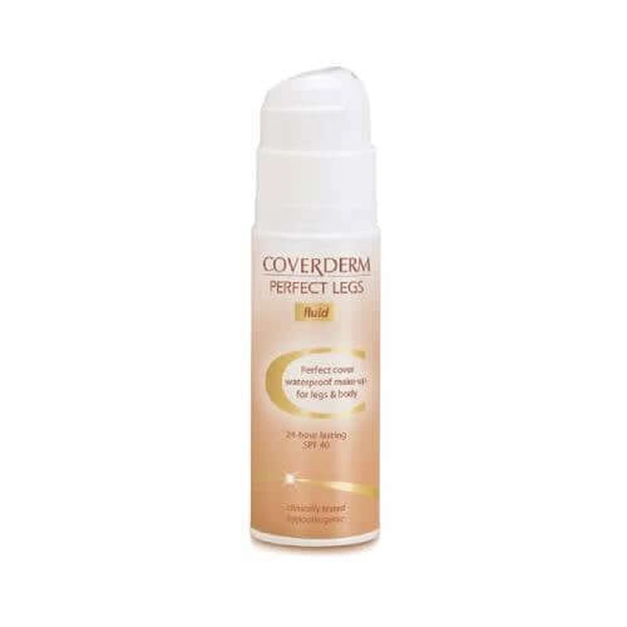 COVERDERM Perfect Legs Fluide Waterproof make-up voor Benen & Lichaam SPF40 Nr.59 75ml