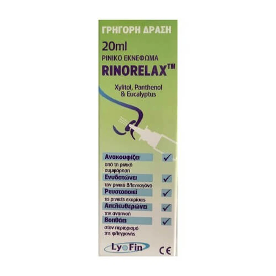 LYOFIN Rinorelax Spray Nasal 20ml
