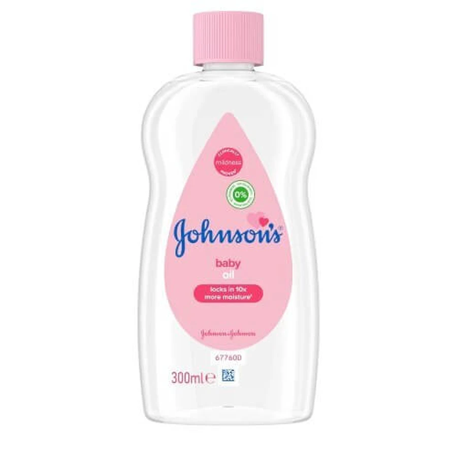 JOHNSON & JOHNSON Huile pour bébé Huile hydratante pour bébés et adultes 300ml
