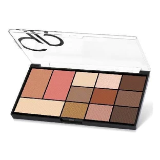 GOLDEN ROSE City Style Palette for Face & Eyes No.01 - Warm Nude 23.9gr