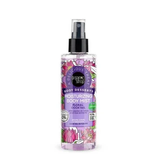 ORGANIC SHOP Body Desserts Floral Cocktail Hydrating Body Mist 200ml