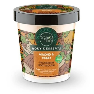 ORGANIC SHOP Body Dessert Mandel & Honig Körperpflegemousse mit Mandel & Honig 450ml