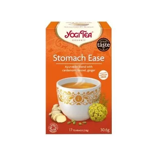 YOGI TEA Stomach Ease Organic Tea for Digestion 17 sachets 30.6g
