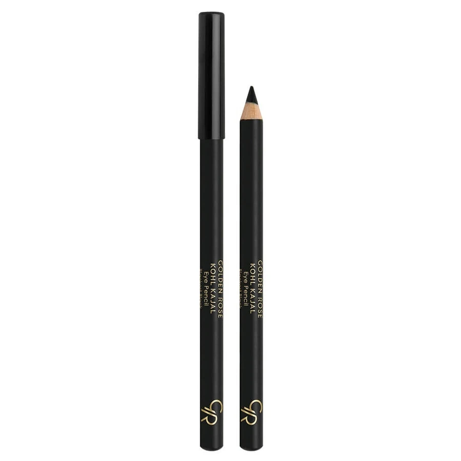 GOLDEN ROSE Kohl Kajal Lápiz de Ojos Negro Profundo 1.40gr