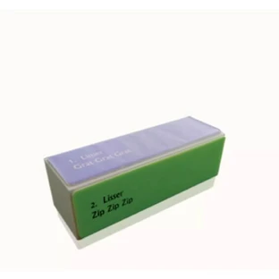 BEAUTY SPRING 581 Bloc carré de polissage pour vernis à ongles 4 côtés