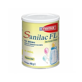 JOTIS Sanilac FL Melk voor zuigelingen vanaf de geboorte zonder lactose 350gr