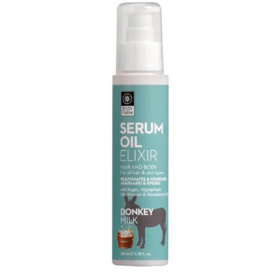 BODYFARM Serum-Öl für Haar & Körper mit Eselsmilch 100ml