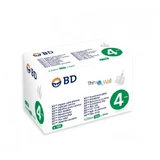 BD Cienkościenne sterylne igły do penów insulinowych 4 mm x 0,23 mm (32 g) 100 szt.