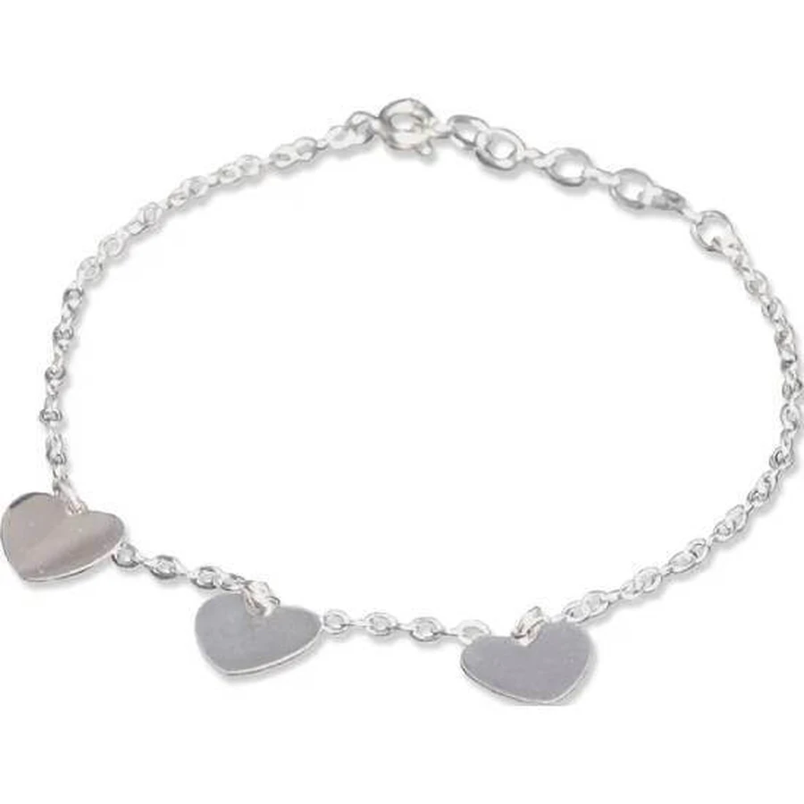 FARMA BIJOUX Gota Braquiolita hipoalergénica con 3 corazones