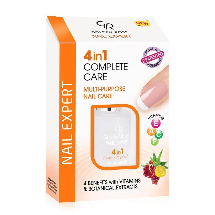 GOLDEN ROSE Nail Expert Nagelverzorging 4 in 1 Multi Use 11ml