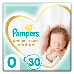 PAMPERS Premium Care Micro Size 0 [<3kg] 30 Diapers