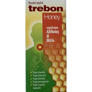 UNI-PHARMA Trebon Miel Jarabe Natural con Miel y Althaea 100ml
