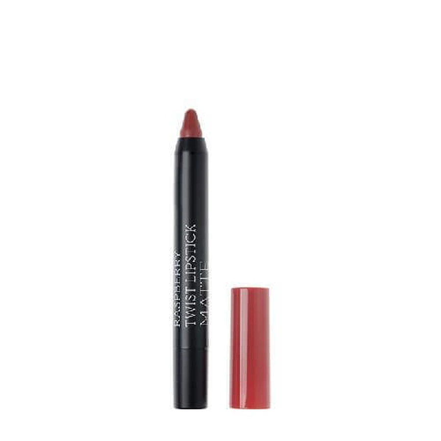 KORRES Lippenstift Potlood Framboos Matte Twist Robijnrood 2.5gr