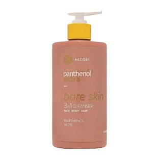 PANTHENOL Extra Bare Skin Limpiador 3 en 1 Cara-Cuerpo-Cabello 500ml