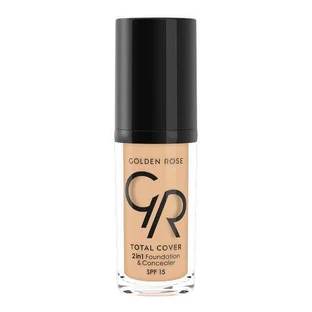 GOLDEN ROSE Total Cover 2 in 1 Base & Concealer Nr.11 - Nude 30ml