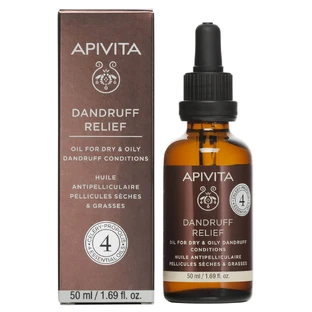 APIVITA Huile anti-sécheresse et anti-pelliculaire au céleri, à la propolis et aux 4 huiles essentielles 50ml