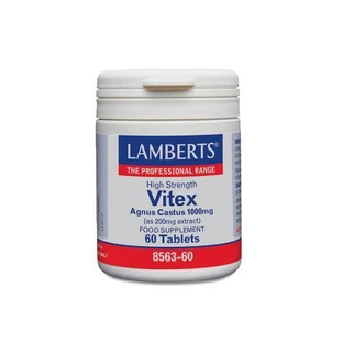LAMBERTS Vitex Agnus Castus 1000mg 60 Tablets