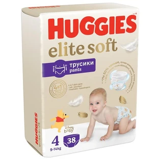Luierbroekjes No.4  Extra Care, 9-14 kg, 38 stuks, Huggies