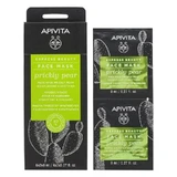 APIVITA Express Beaty Mascarilla Hidratante y Calmante Higo Chumbo 2x8ml