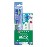 GUM Promo Pack 903M2 Toothbrush with Soft Bristles for 6+ years old + GIFT GIFT Toothpaste 6+