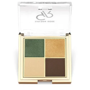 GOLDEN ROSE Quattro Oogschaduwpalette: 02 Royal Jungle 8.8gr