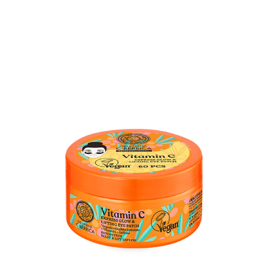 NATURA SIBERICA Ooglapjes C-Berrica, voor Express Shine & Correctie, 60st