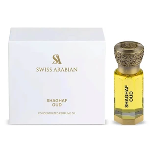 Aceite Perfumado Suizo Árabe Shaghaf Oud 12ml
