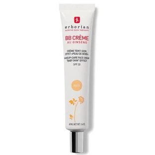 Erborian Au Ginseng BB Nude Day Face Cream with SPF20 for Hydration & Blemishes 40ml