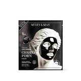 Mary & May - Vegane Kollagen-Kohle-PDRN-Maske - 30g*4ea