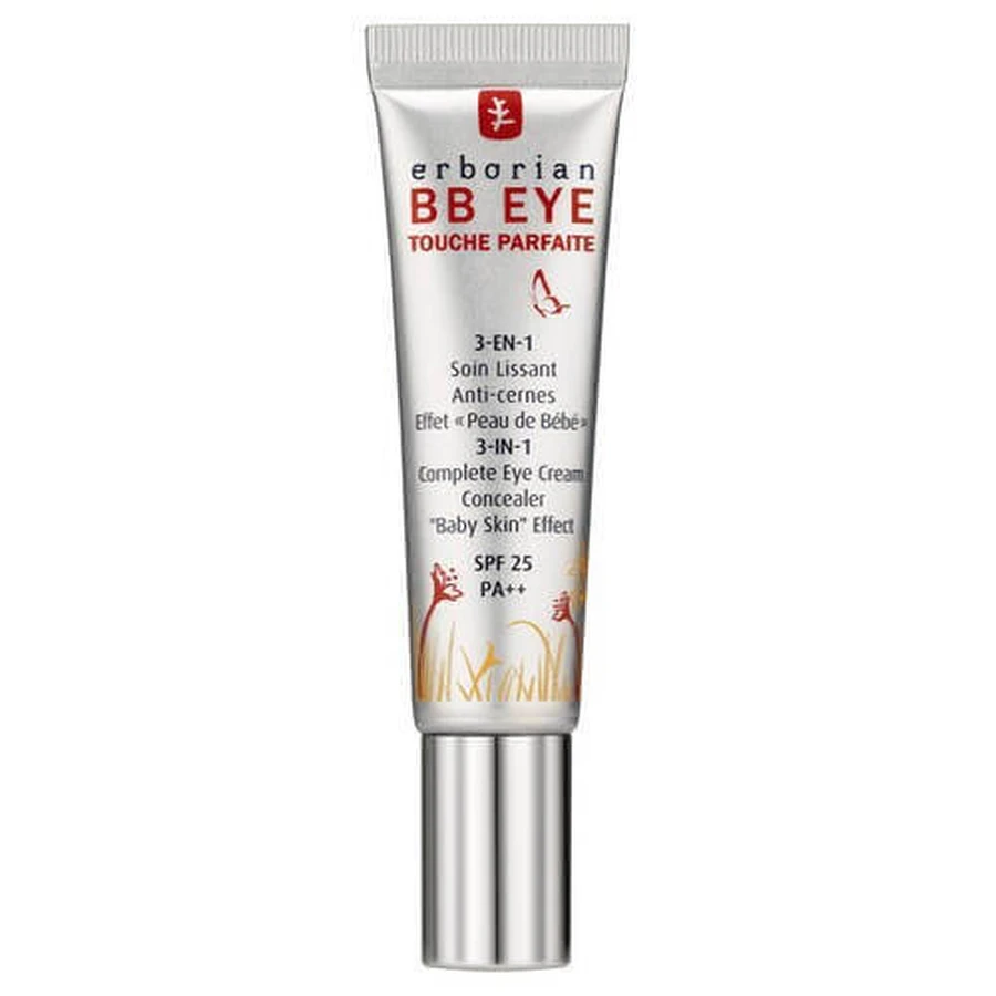 Erborian BB Eye 3-in-1 oogcrème voor hydratatie, anti-aging, glans & zwarte kringen met 25SPF 15ml