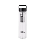 Pack of 2 tins of Weak Tea + Bottle with Double Wall Infuser