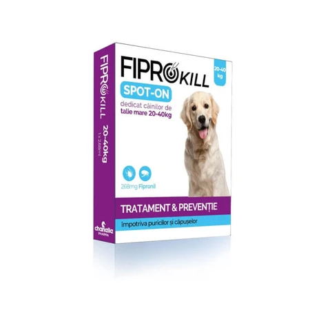 Fiprokill 268 mg Spot-On Caine 20-40 kg -3 Antiparasitika/ Kutie Pipetten
