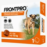 FrontPro 28 mg chewable tablets against fleas and ticks for dogs 4-10 kg - 1 tablet