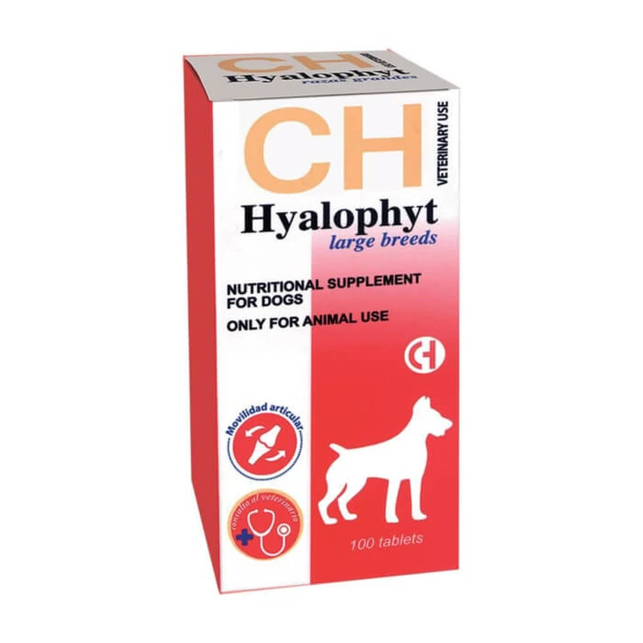 CH HYALOPHYT dog nutritional supplement for healthy joints 100 tbl