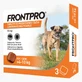 FrontPro 28 mg chewable tablets against fleas and ticks for dogs 4-10 kg - 3 tablets