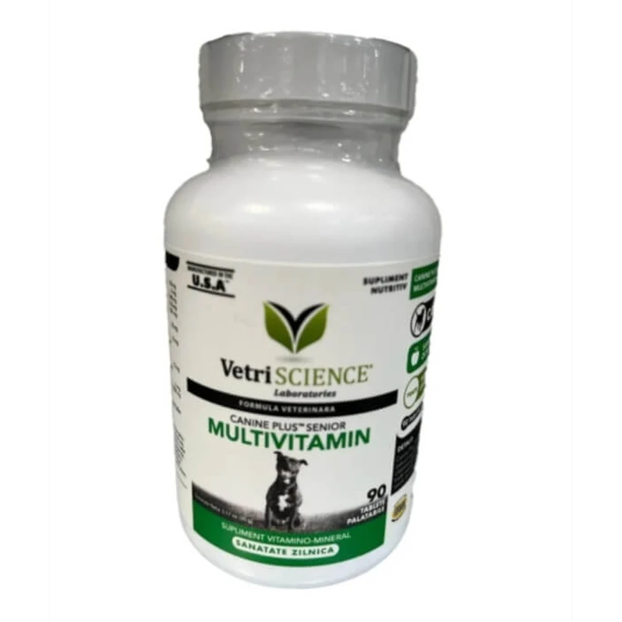 Supplement for dogs, Canine Plus Senior, multivitamin for senior dogs, 90tbl