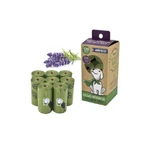 Sacs hygiéniques pour chiens - set 8 rouleaux x 15pcs - Lavande