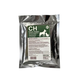 CH GLUCOSUERO powder for dogs and cats, is a solution that prevents dehydration and diarrhea in animals 100 g