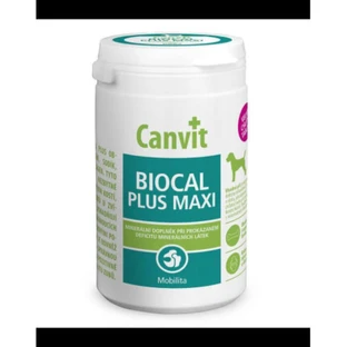 Supplément nutritionnel pour chiens Canvit Biocal Plus Maxi 230 gr