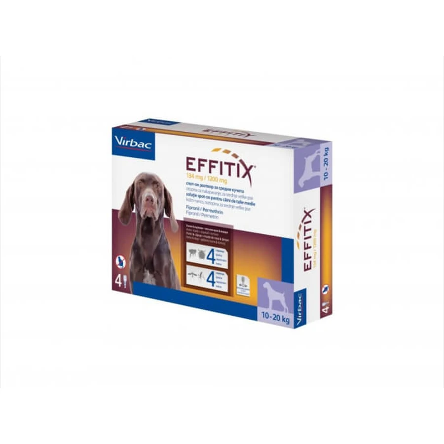Effitix M (10 - 20 kg) x 4 Pipetten