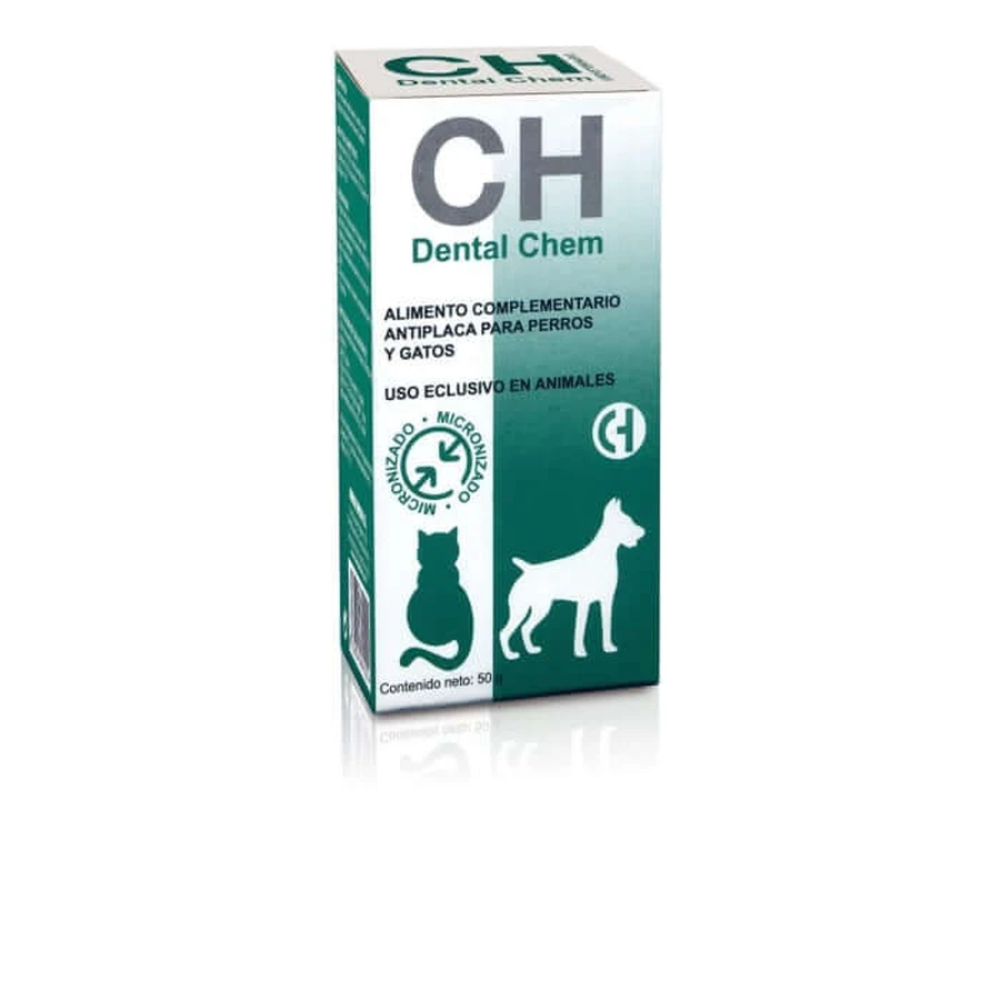 CH DENTAL CHEM dietary supplement for dogs and cats, recommended for the prevention of plaque and tartar formation 50 g