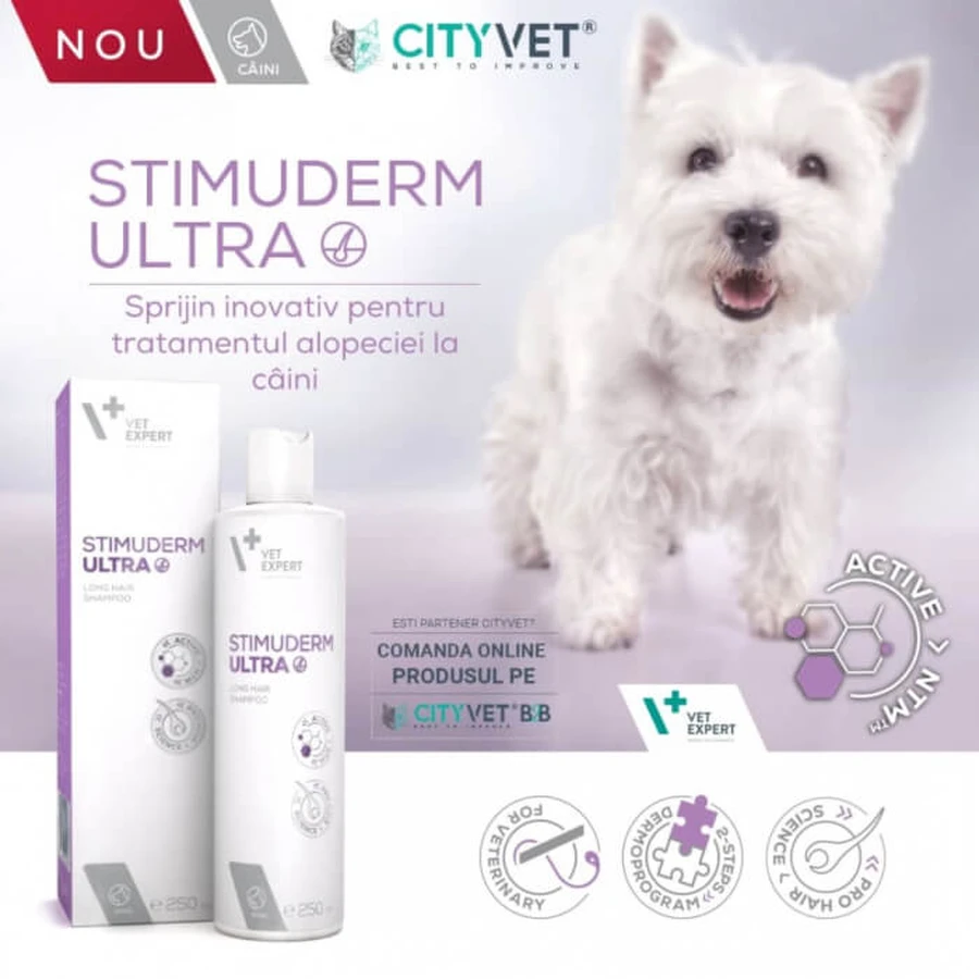 Shampoo, Alopezie Behandlung, Stimuderm Ultra, Vet Expert, 250ml