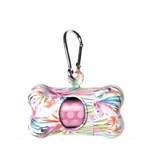 Rekord-Toilettenbeutelspender - Floral - 1 Rolle