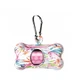 Dispensador de bolsas de aseo Record - Floral - 1 rollo