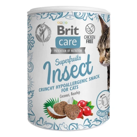 BRIT Care, Insects, grain-free reward box for cats, immune system & allergies, 100g