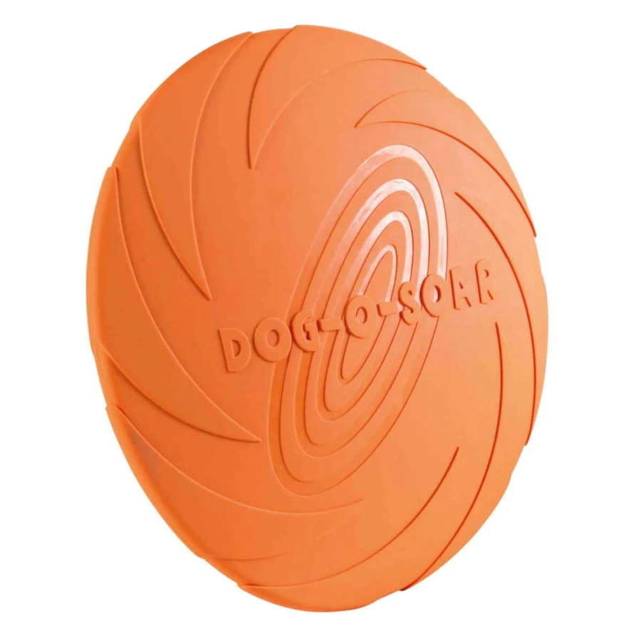 TRIXIE, disque frisbee flottant pour chiens, caoutchouc, 24cm, multicolore