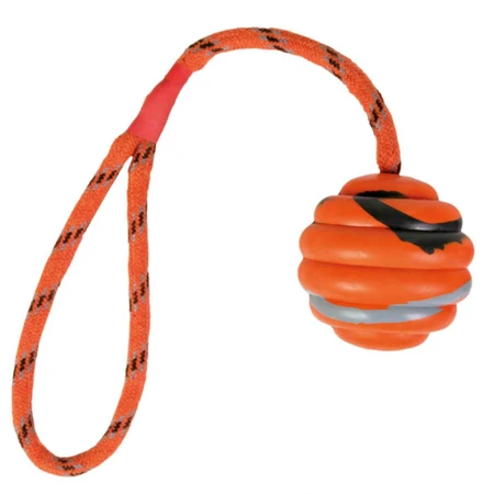 Trixie, pelota de goma ondulada para perros, 6 cm, multicolor