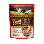 SAM'S FIELD, XS-XL, Kalf en Wortel, zakje graanvrij nat hondenvoer, (in aspic), 260g