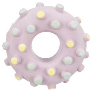 Trixie, juguete mini-anillo para perros, látex, 8cm, multicolor