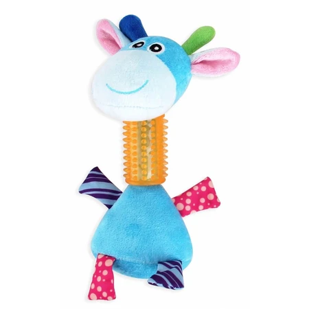 PAWISE Giraffa, peluche cani, S-L, peluche, peluche, dentizione, attività fisiche, multicolore